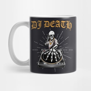 DJ Death Skull Vinyl Mug